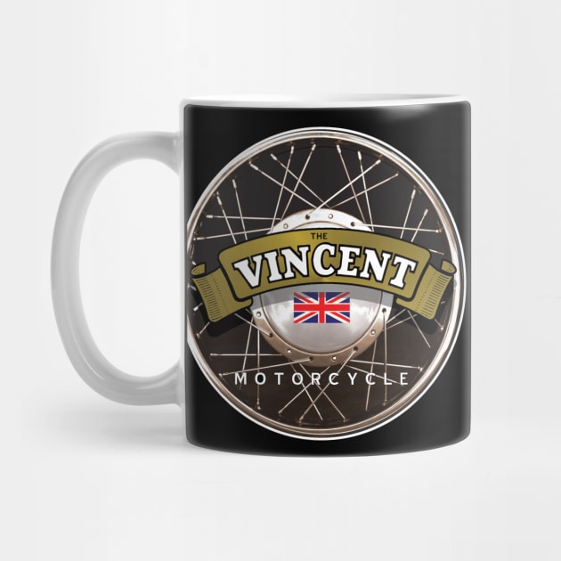 The Vincent Motorcycle by Midcenturydave